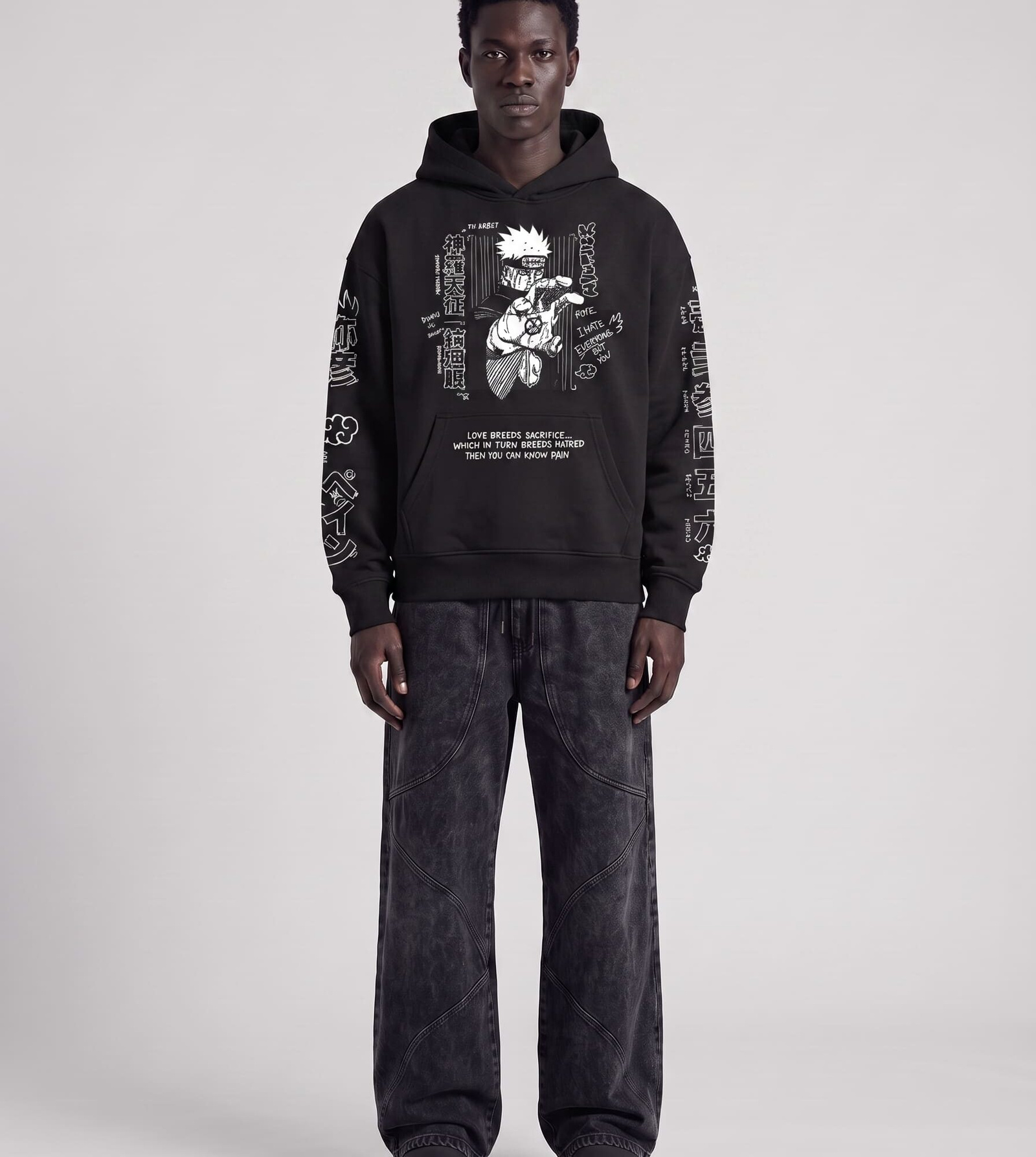 40 (2) Pain Hoodie / Naruto