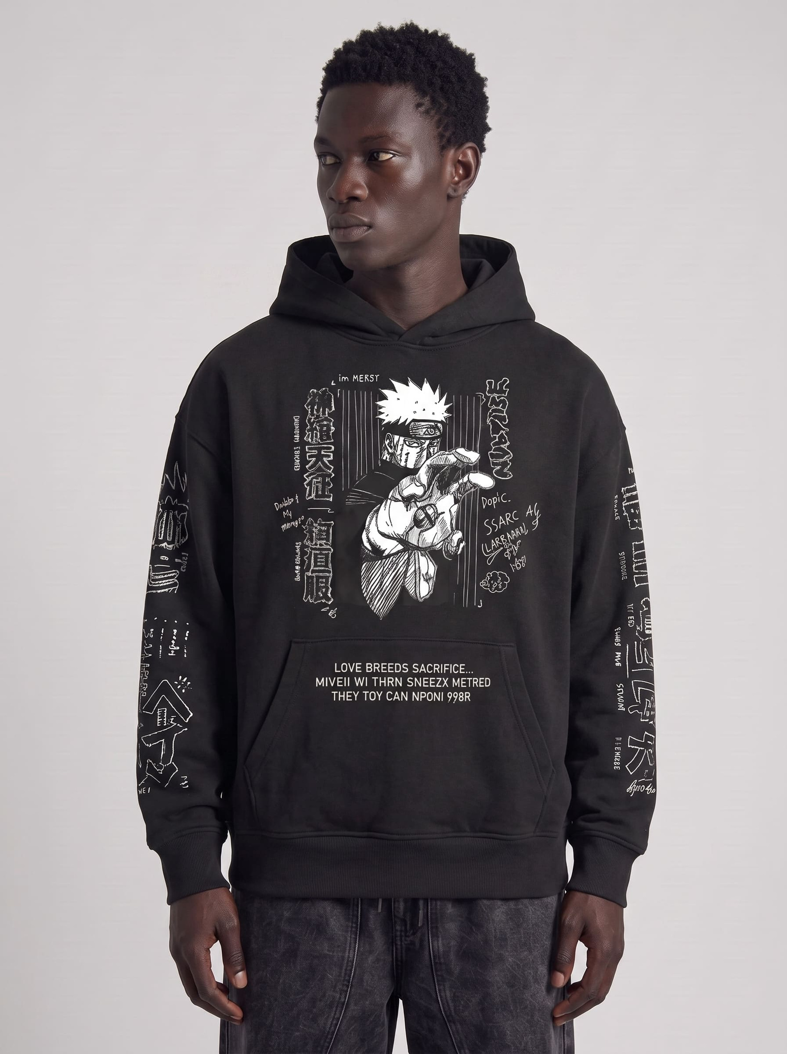 40 (4) Pain Hoodie / Naruto