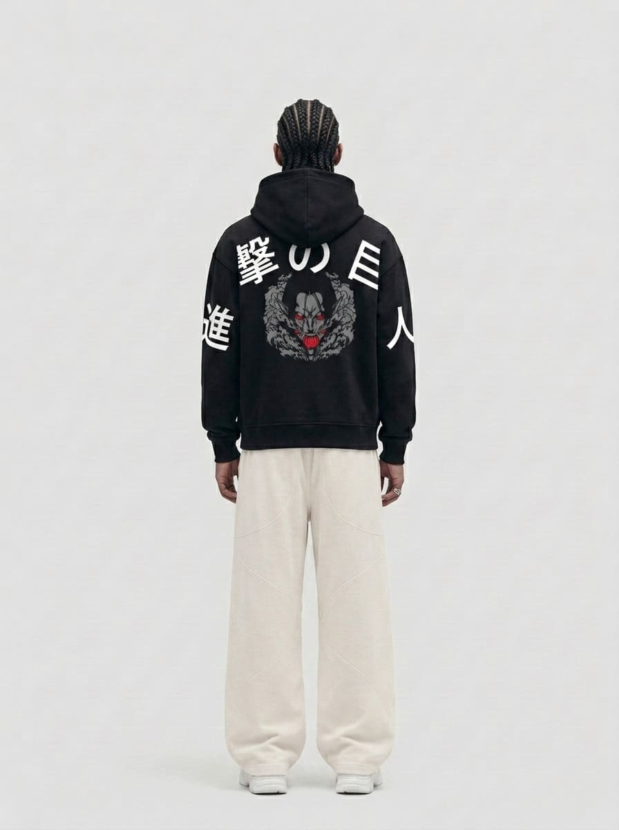 8 (1) Eren Yeager Hoodie / AOT