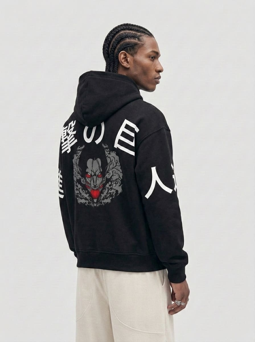 8 (3) Eren Yeager Hoodie / AOT