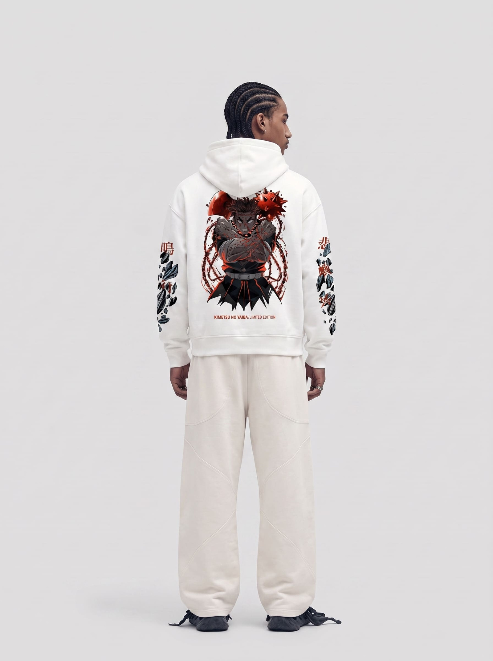 15 (1) Gyomei Hoodie / Demon Slayer