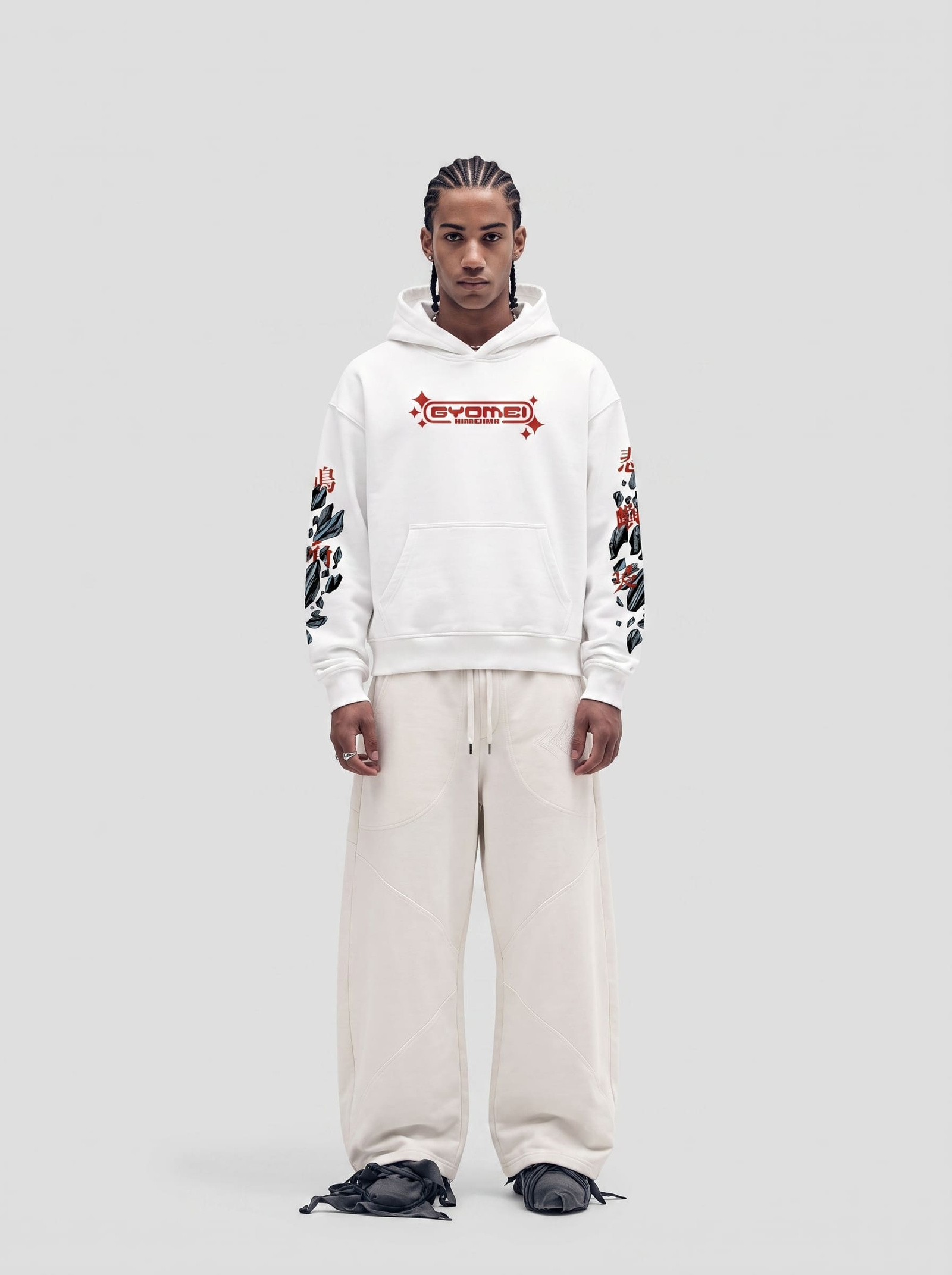15 (2) Gyomei Hoodie / Demon Slayer
