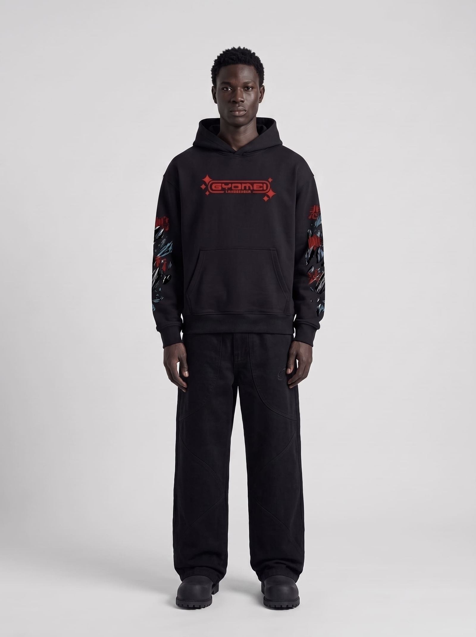 16 (7) Gyomei Hoodie / Demon Slayer