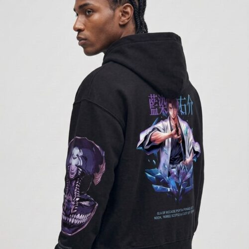 5 (3) Aizen Hoodie/ Bleach