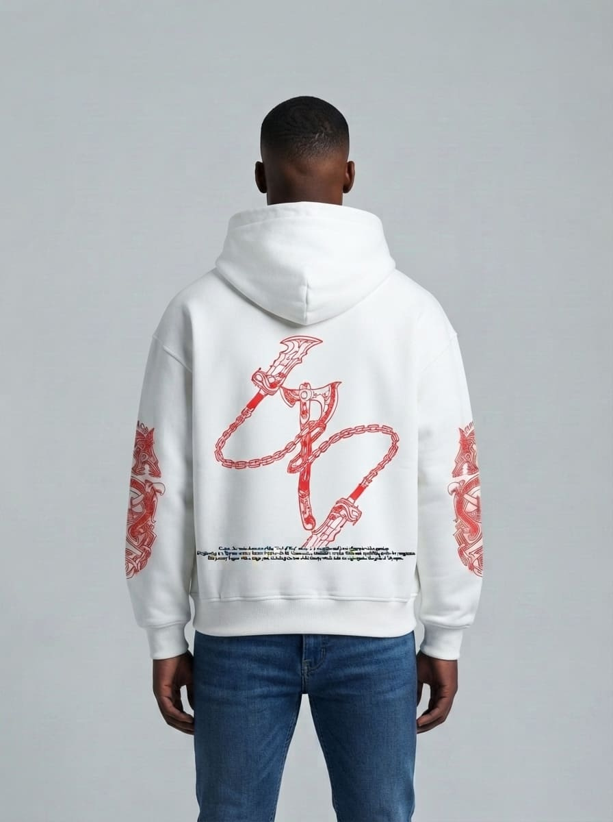 10 (2) God Of War Hoodie
