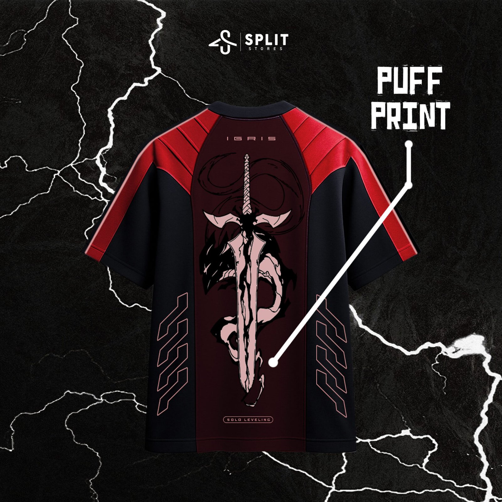 Solo Leveling T-shirt : Igris Armor