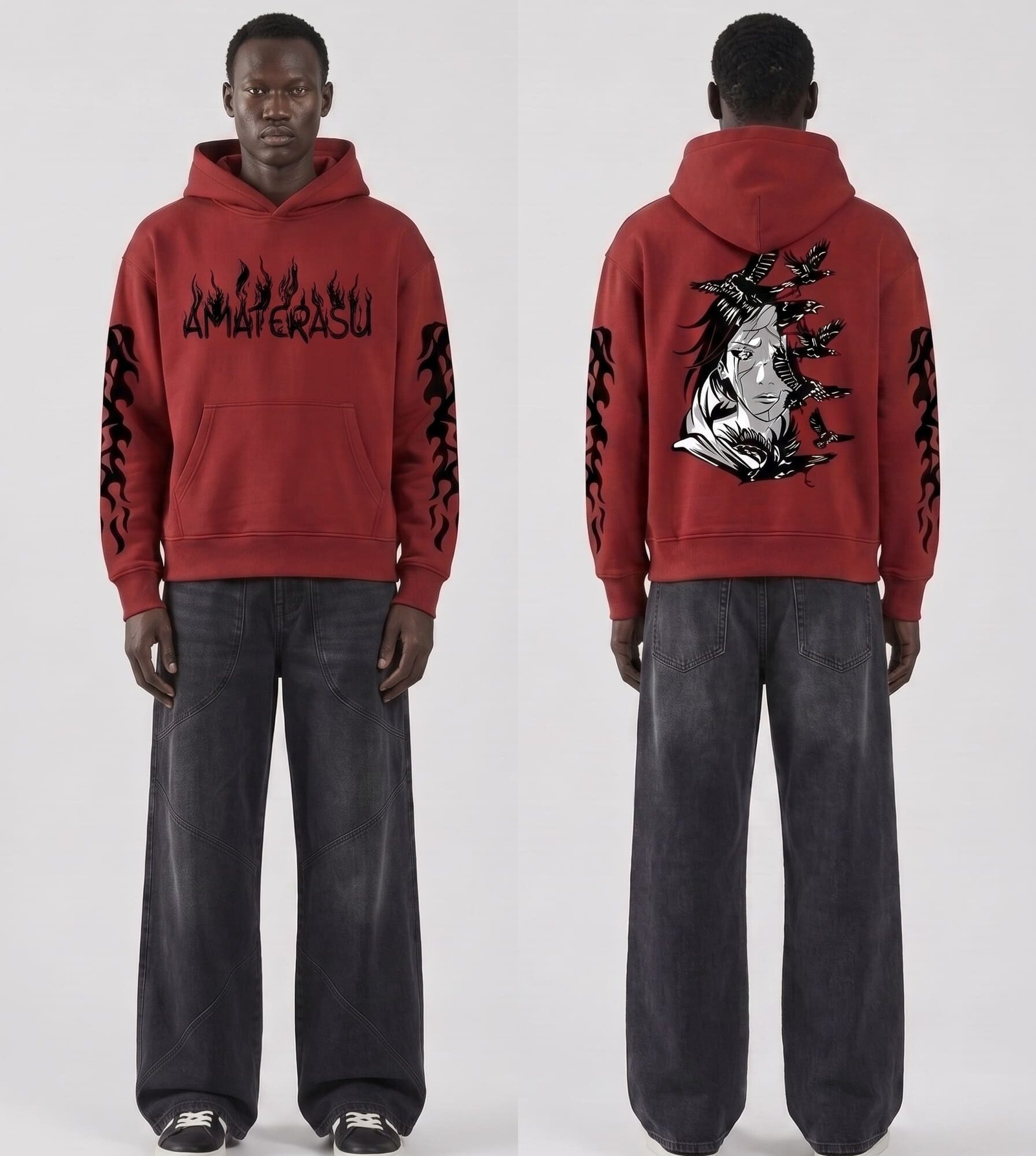 17 (4) Itachi Hoodie / Naruto