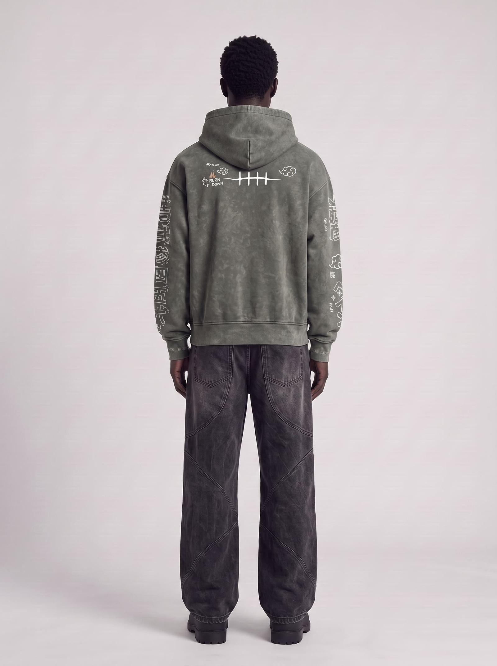 Pain Vintage Hoodie / Naruto