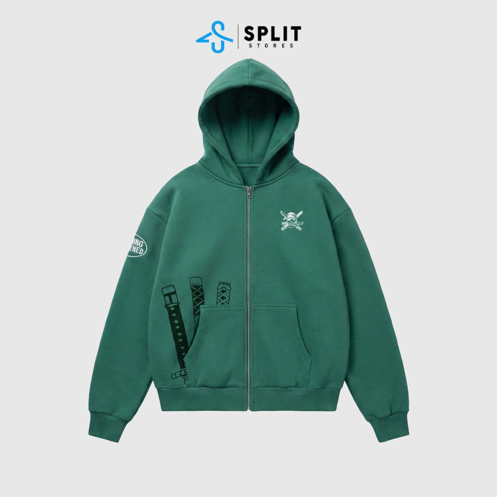 Zoro Zip-Up Hoodie / One piece