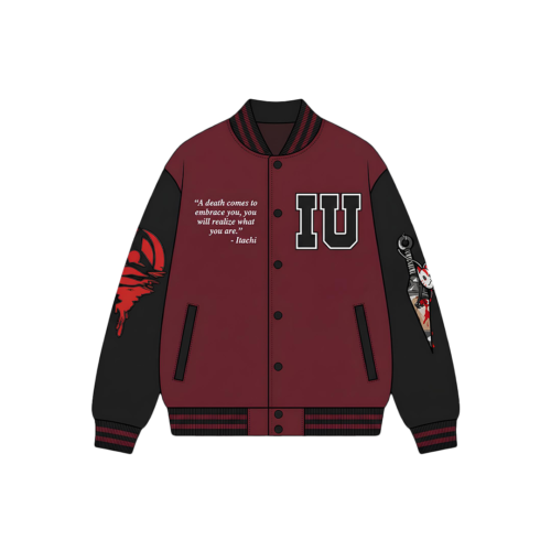 26 (3) Itachi Uchiha Varsity Jacket / Naruto