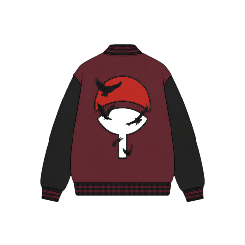 27 (3) Itachi Uchiha Varsity Jacket / Naruto