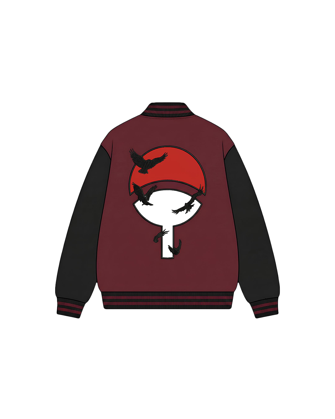27 (3) Itachi Uchiha Varsity Jacket / Naruto