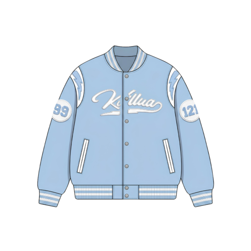 28 (2) Killua-Inspired Varsity Jacket / HxH