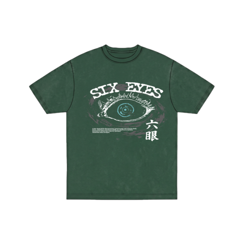 Gojo2 Gojo Washed T-shirt : Six Eyes