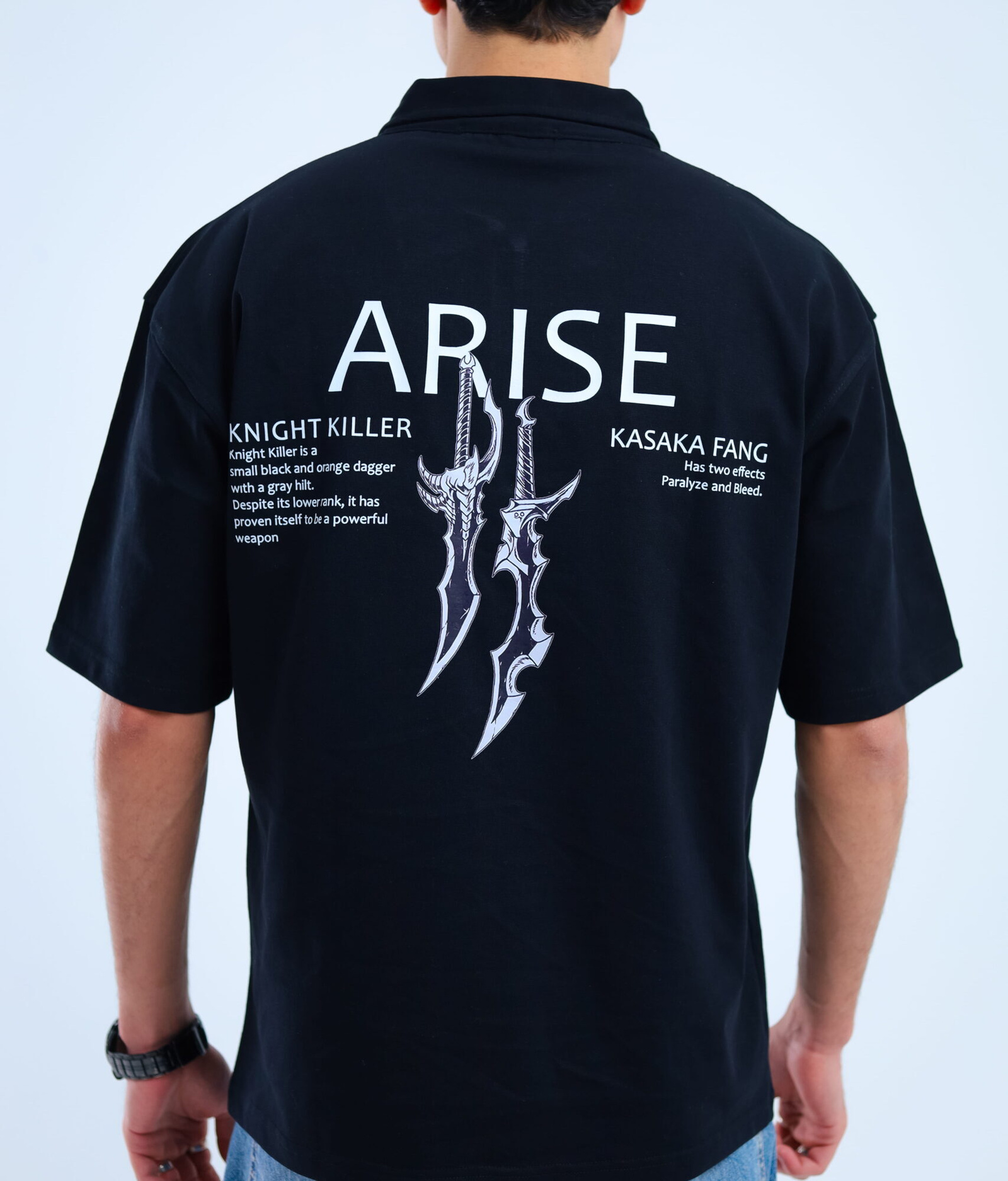 IMG_0134 "ARISE" Solo Leveling T-shirt
