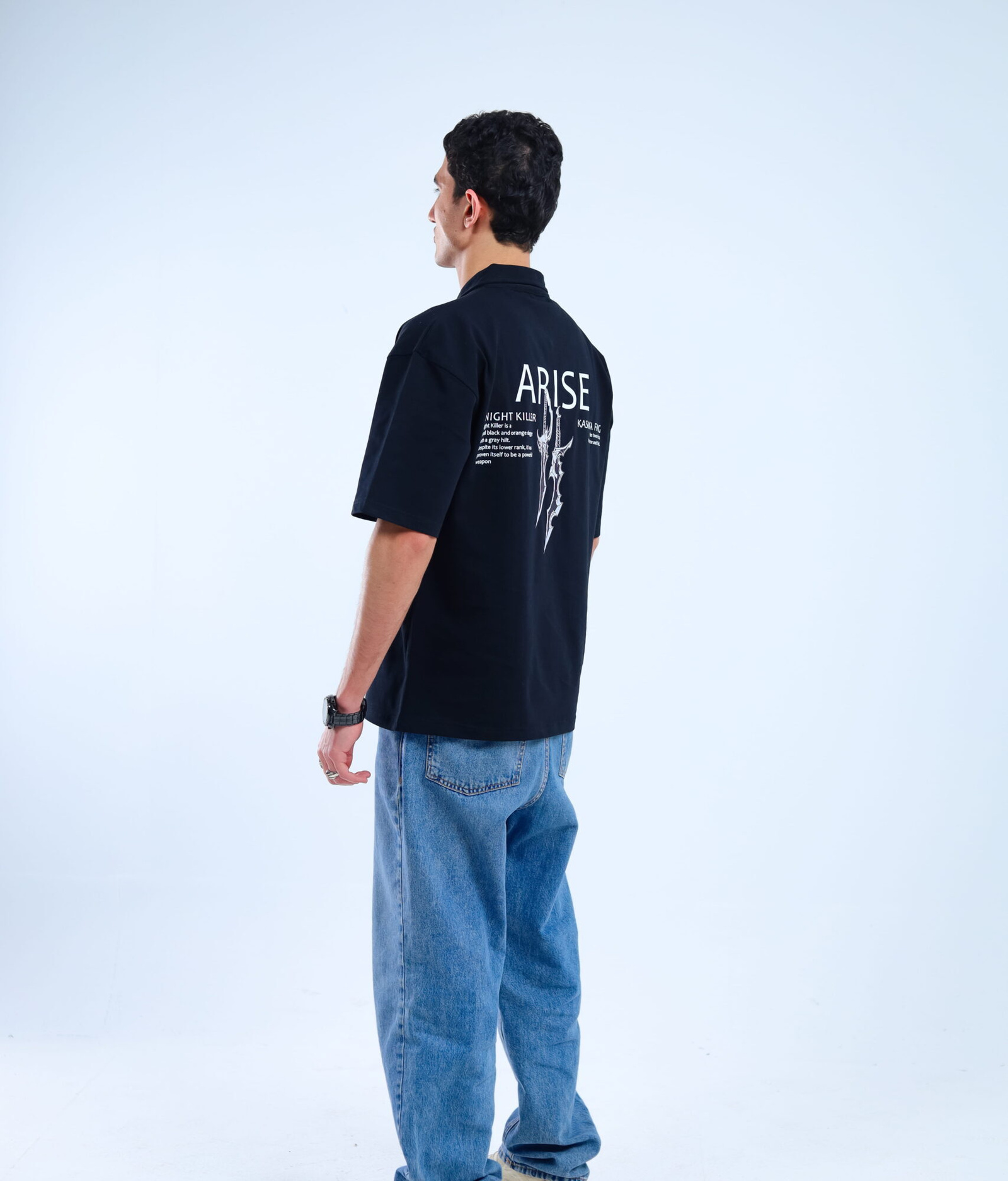IMG_0136 "ARISE" Solo Leveling T-shirt