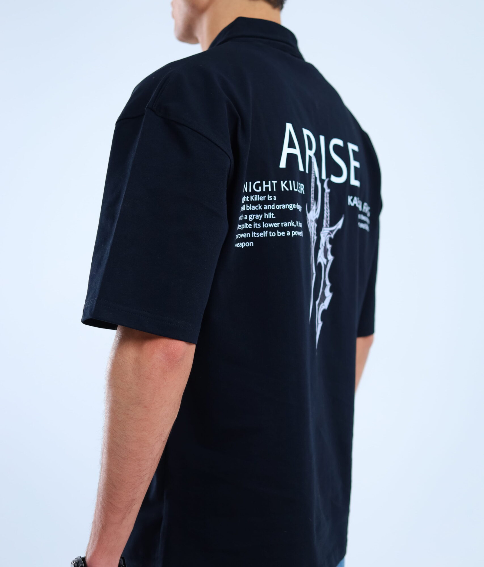 IMG_0138 "ARISE" Solo Leveling T-shirt