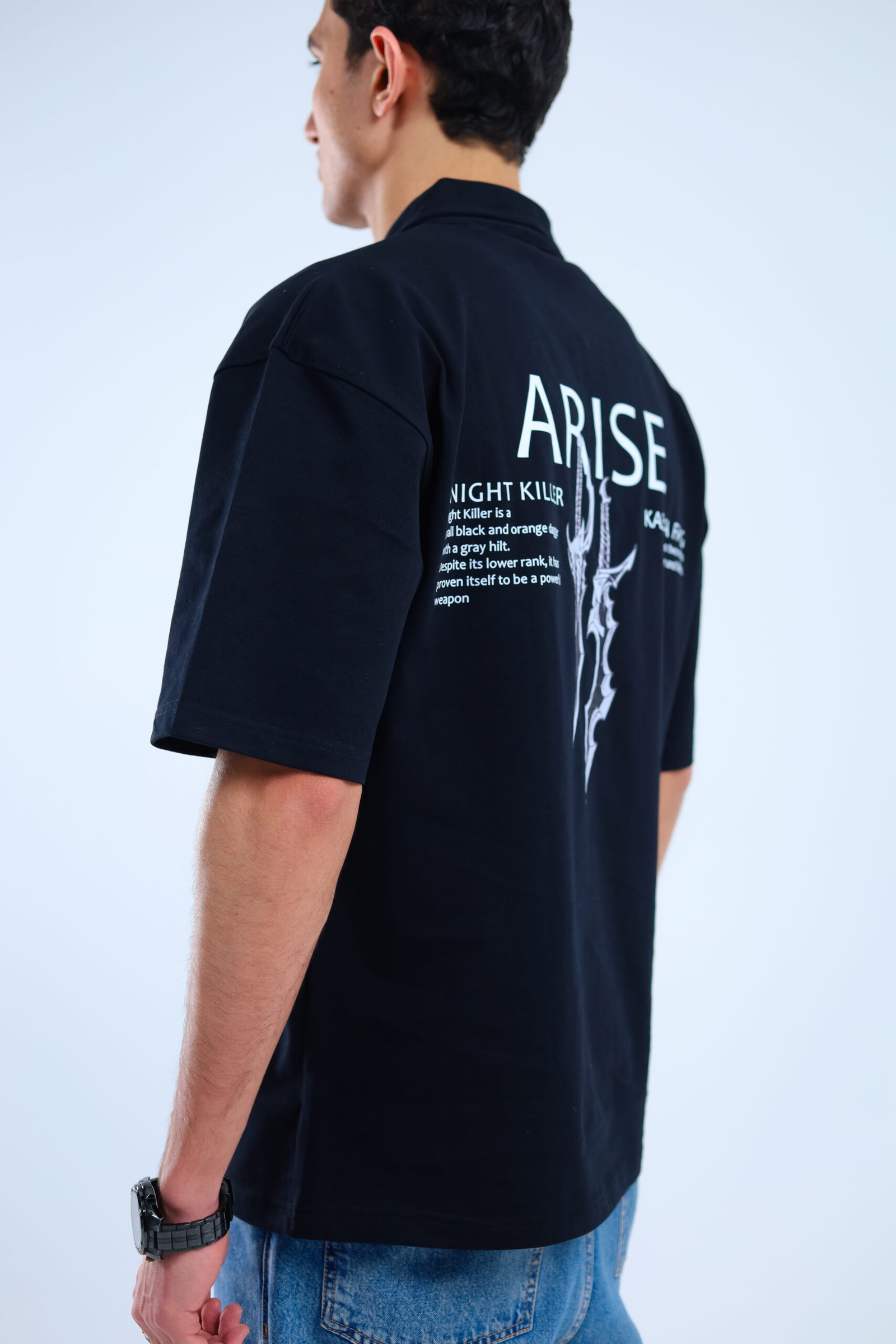 IMG_0138 "ARISE" Solo Leveling T-shirt