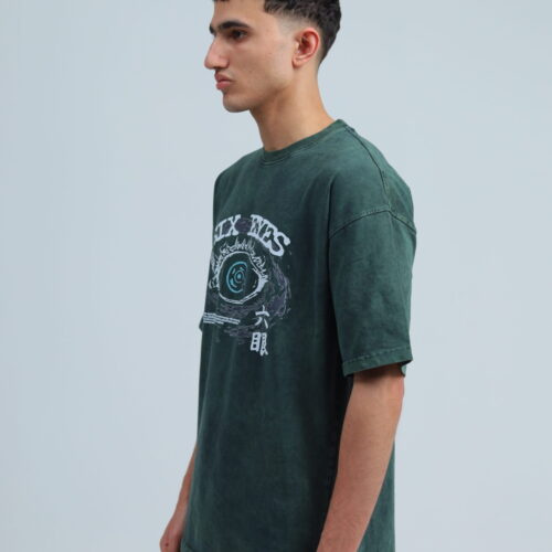 Gojo Washed T-shirt : Six Eyes
