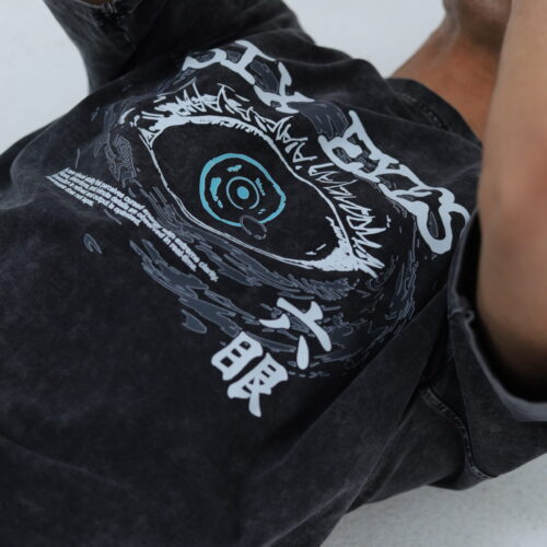 Gojo Washed T-shirt : Six Eyes