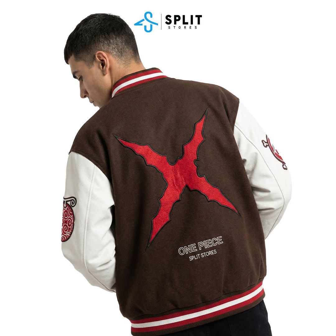Luffy-Inspired Varsity Jacket / One Piece
