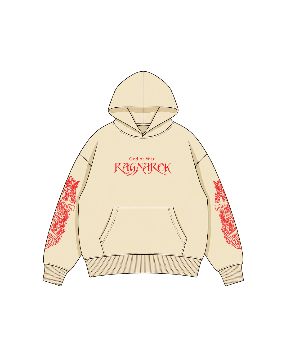GOW1 God Of War Hoodie