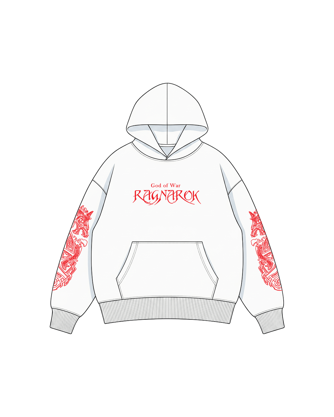 GOW2 God Of War Hoodie