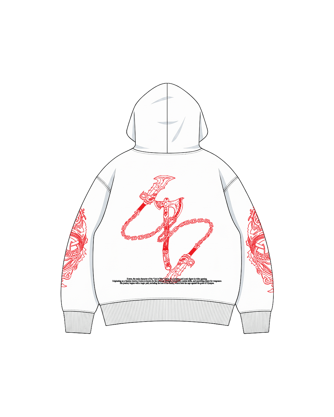 GOW3 God Of War Hoodie