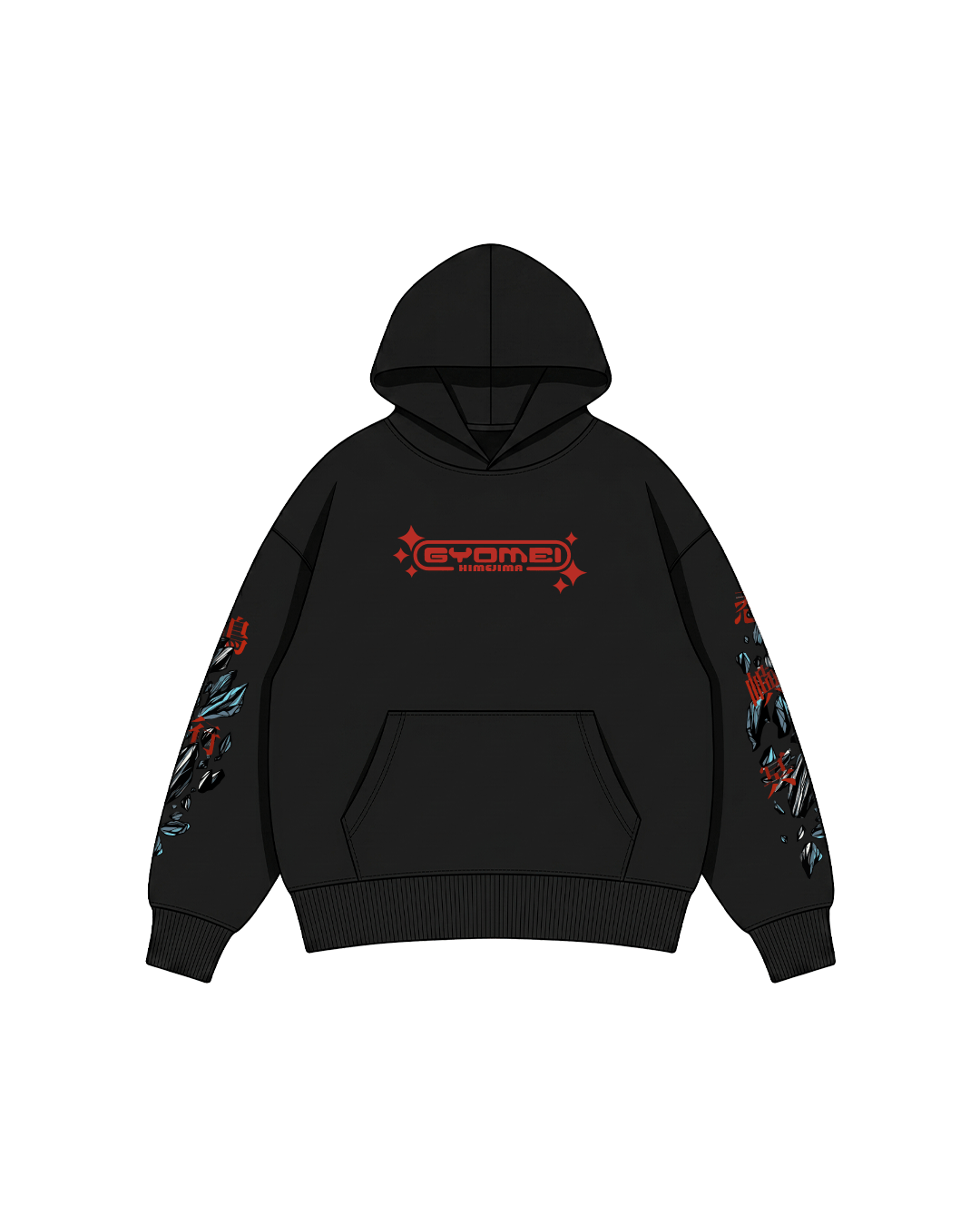 Gyomei Hoodie / Demon Slayer