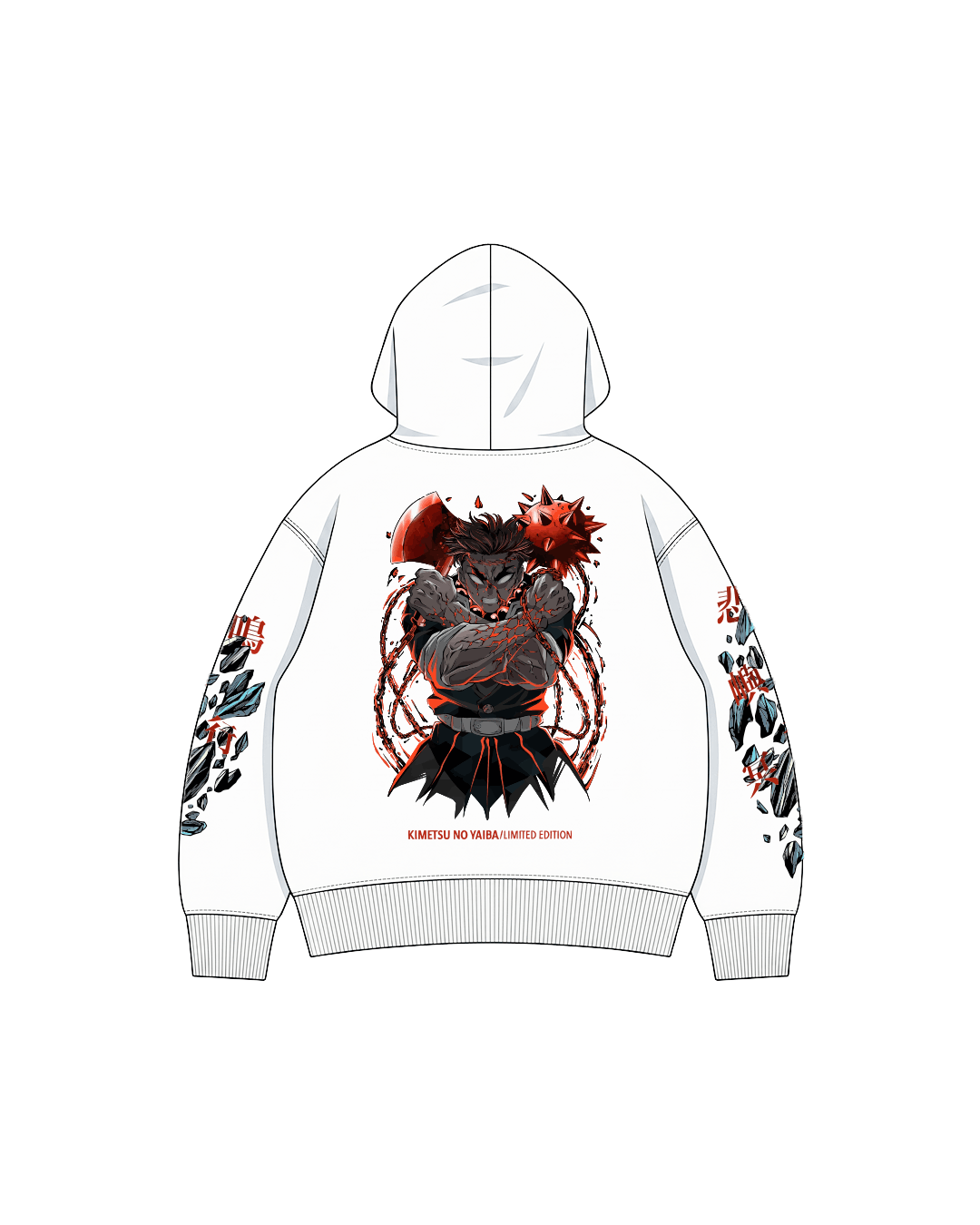 Gyomei Hoodie / Demon Slayer