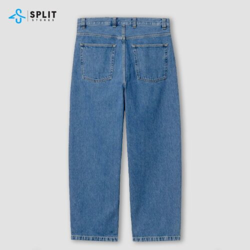 Wide-leg Baggy Denim Pants - Blue