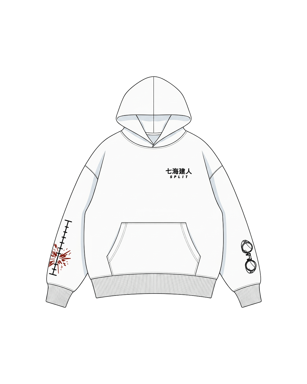 Nana1 Nanami Hoodie / Jujutsu Kaisen
