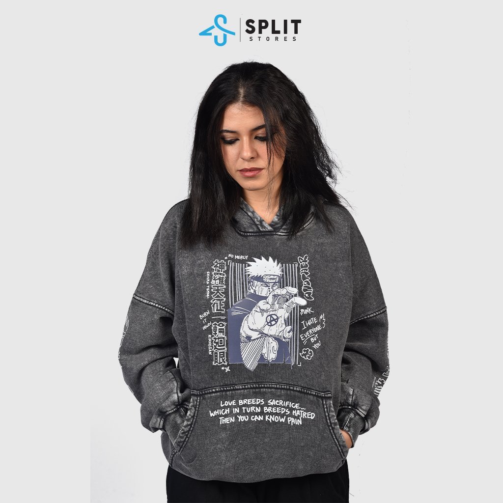 Pain-4.jpg Pain Vintage Hoodie / Naruto