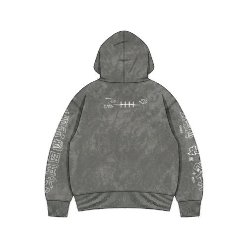 Pain3 Pain Vintage Hoodie / Naruto