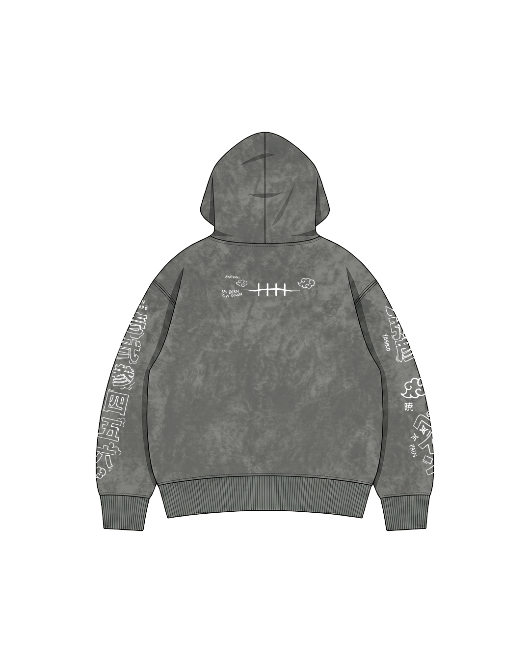 Pain Vintage Hoodie / Naruto