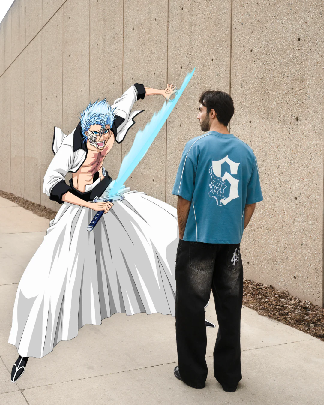 Untitled_design_14_5d6e0d3d-c1d8-4e4e-b044-6d2507d80f21 "ESPADA 6" Grimmjow T-shirt