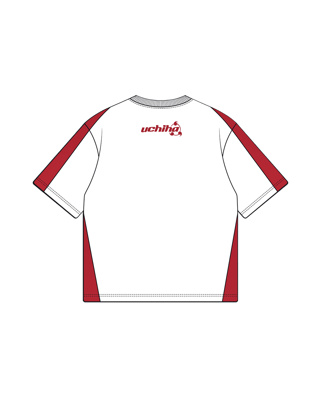 "UCHIHA" White T-shirt