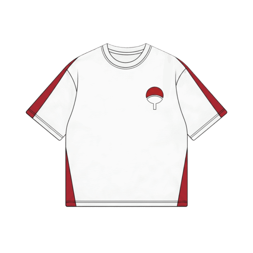 "UCHIHA" White T-shirt