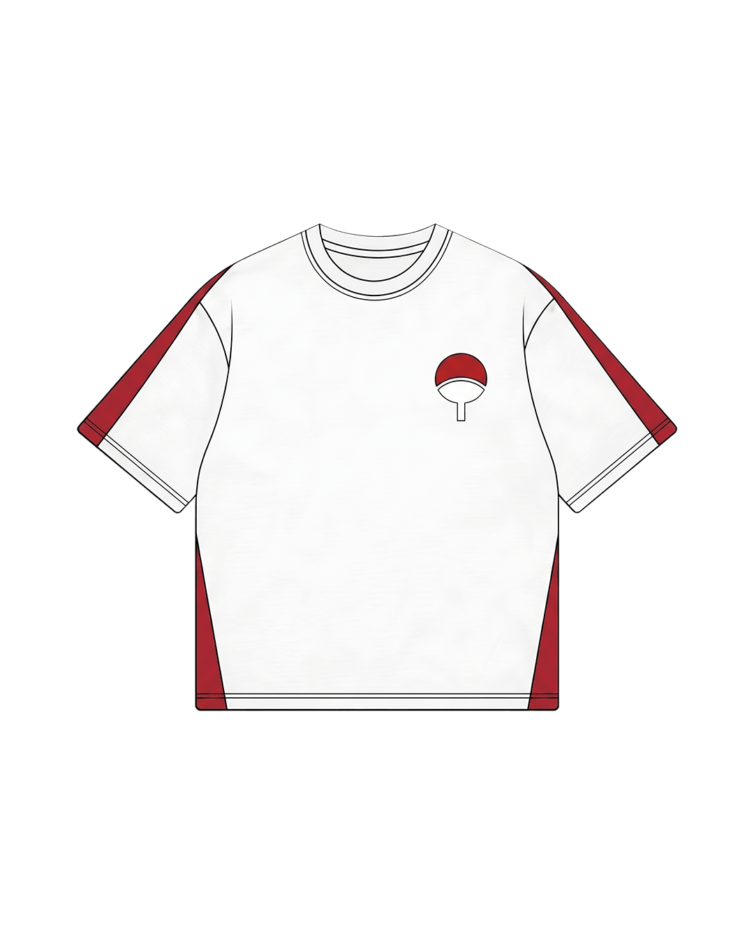 "UCHIHA" White T-shirt