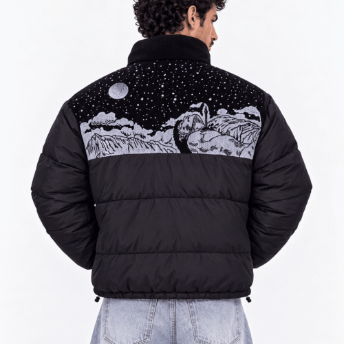 "Eclipse" Berserk Puffer jacket