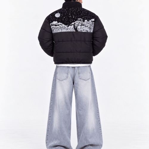 "Eclipse" Berserk Puffer jacket
