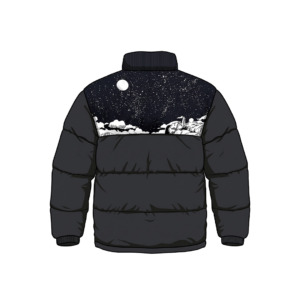"Eclipse" Berserk Puffer jacket