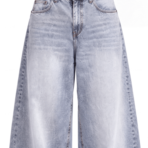 J7 “BASIC GRAY” Super Baggy Jeans