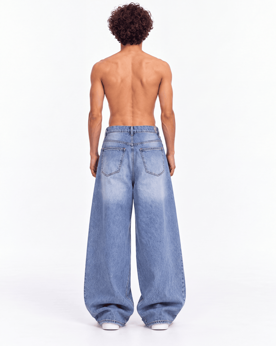 Q2 “BASIC BLUE” Super Baggy Jeans
