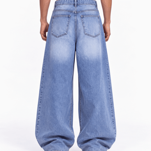 Q5 “BASIC BLUE” Super Baggy Jeans